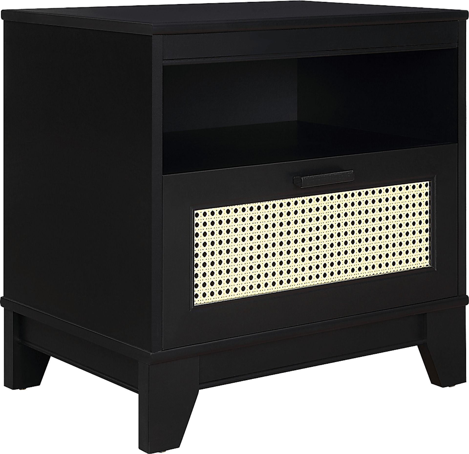 Gansons Black Nightstand - Image 10
