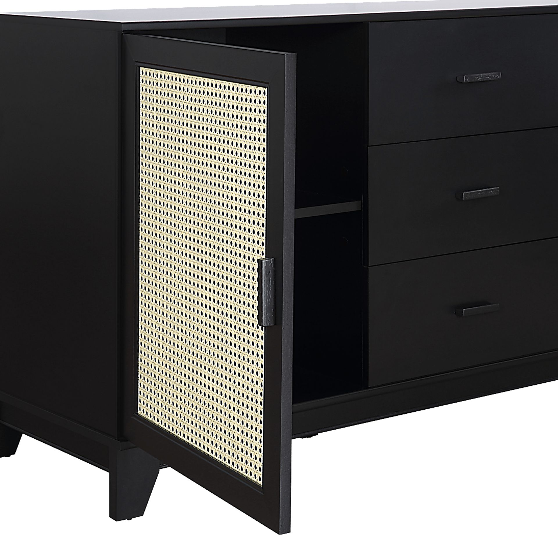 Gansons Black Sideboard - Image 5