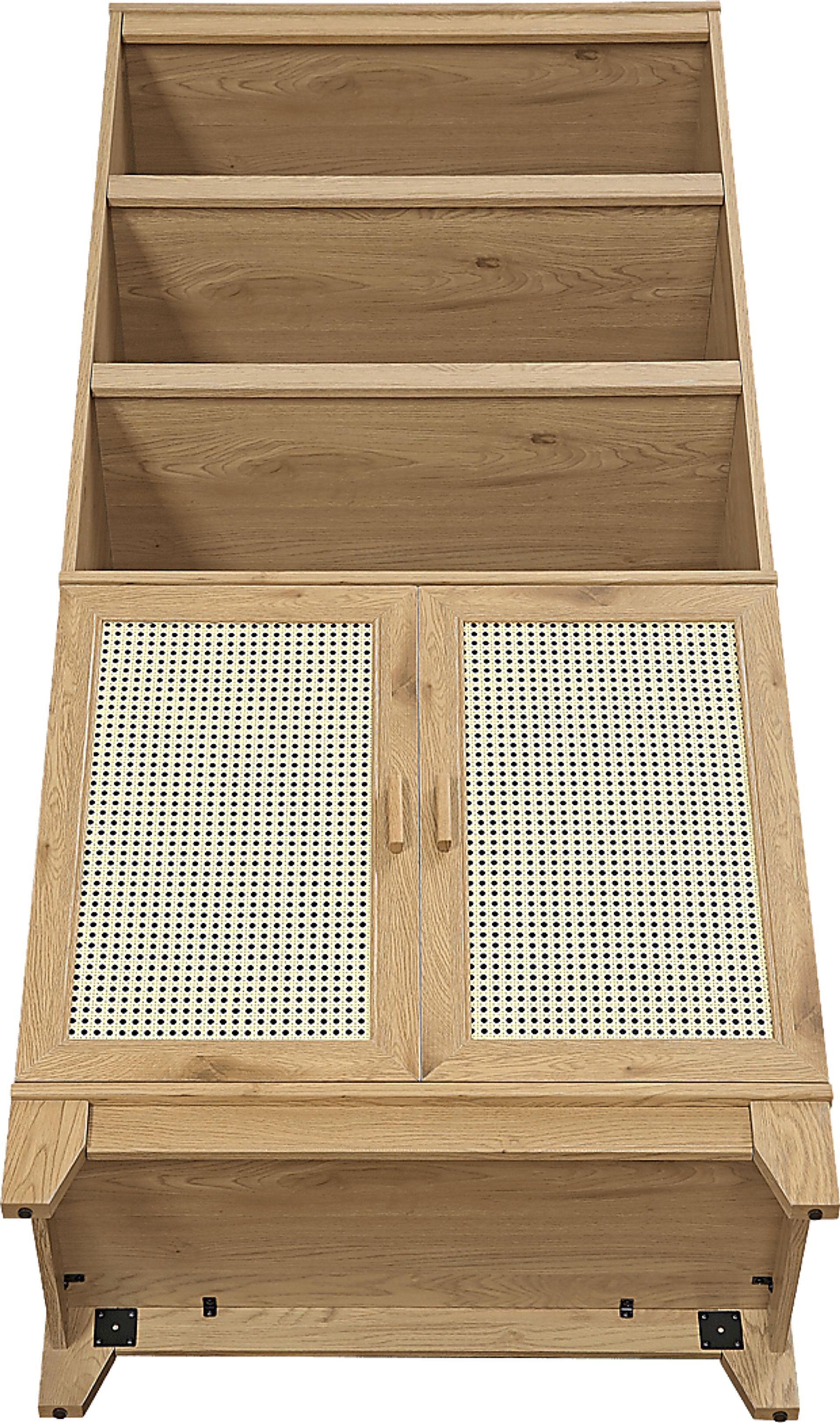 Gansons Natural Bookcase - Image 4