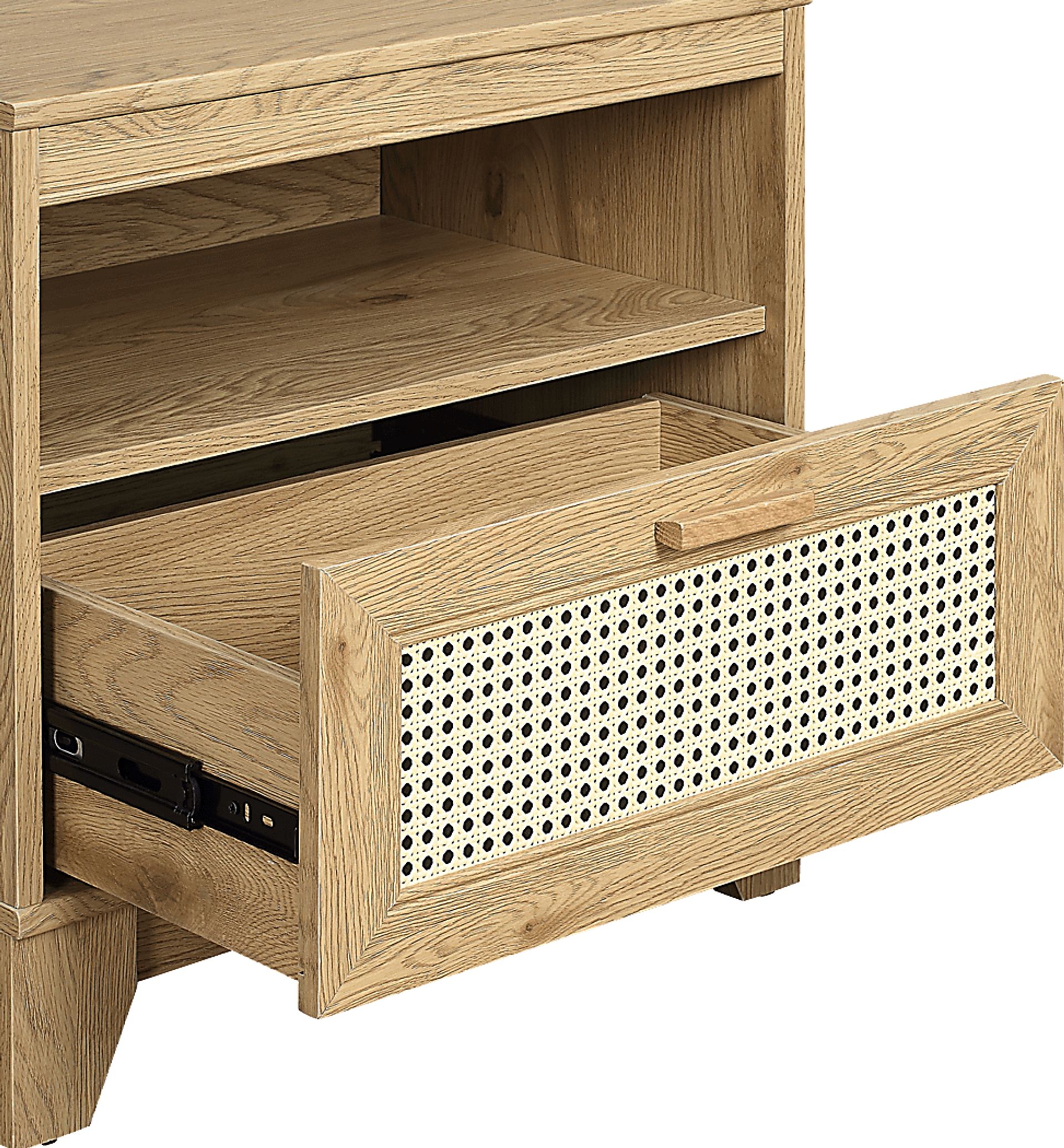 Gansons Natural Nightstand - Image 5