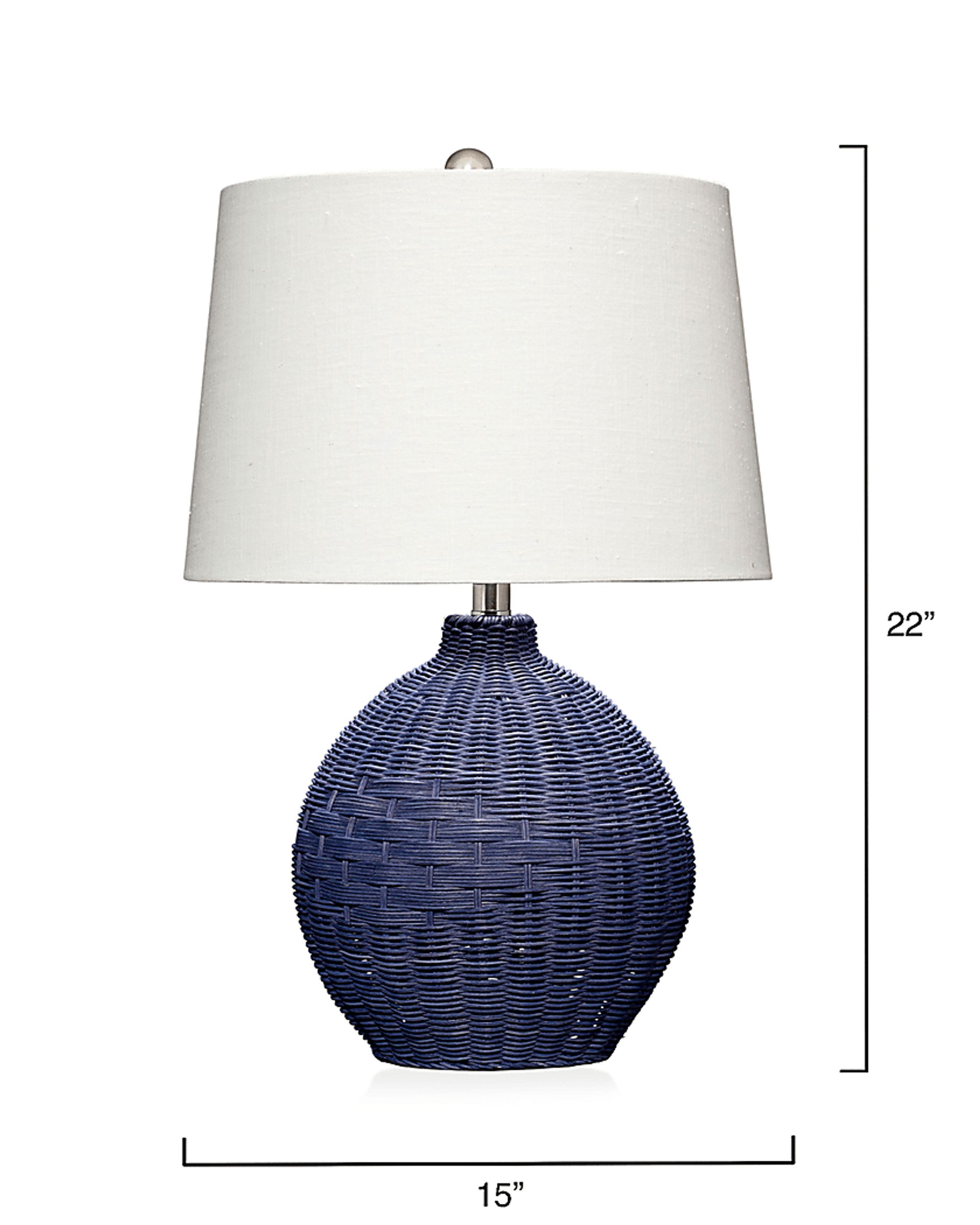 Gantt Place Blue Lamp - Image 5
