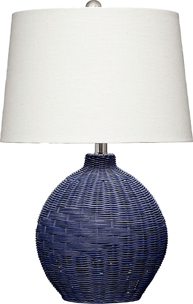 Gantt Place Blue Lamp