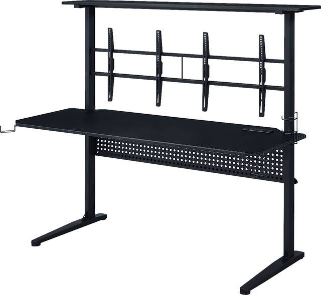 Ganzi Black Desk - Thumbnail - Image 1