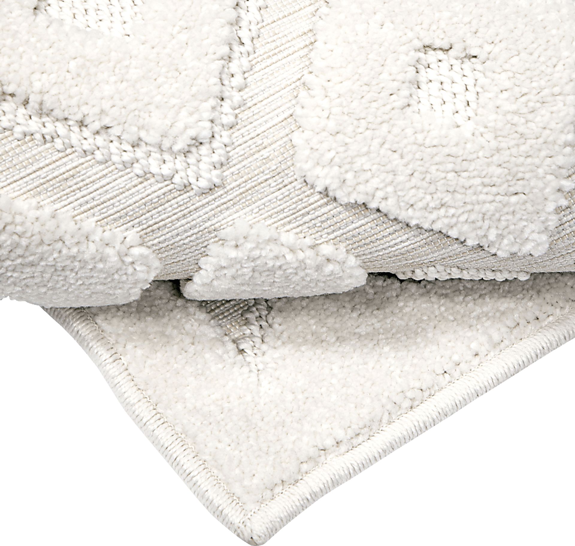 Gapland White 5'3 x 7'6 Rug - Image 8