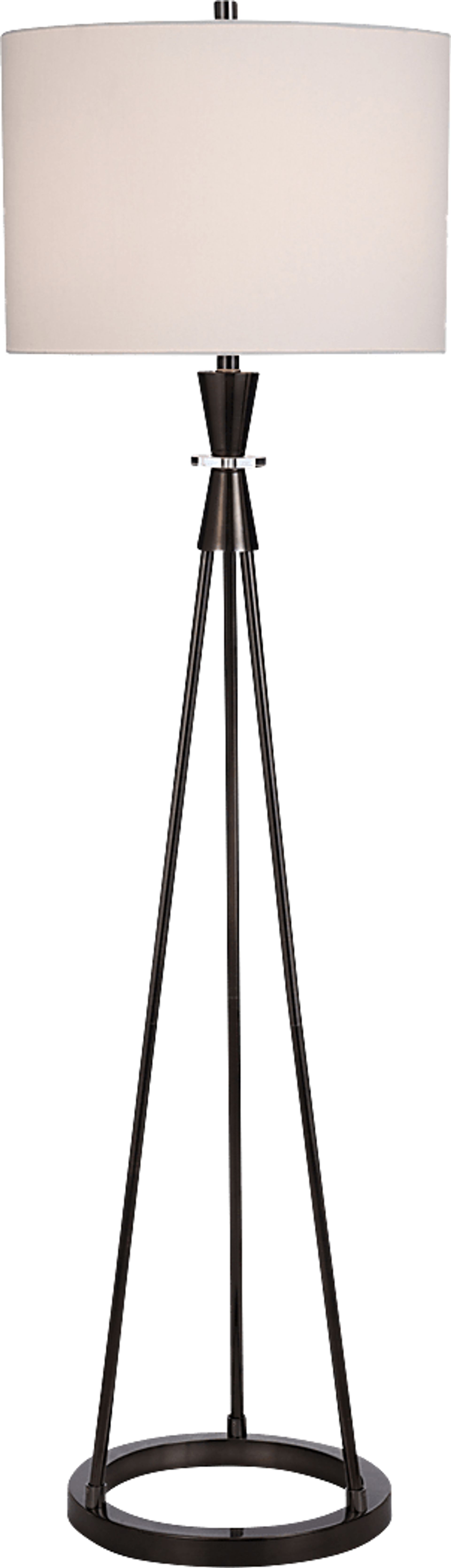Gara Edge Black Floor Lamp - Image 2