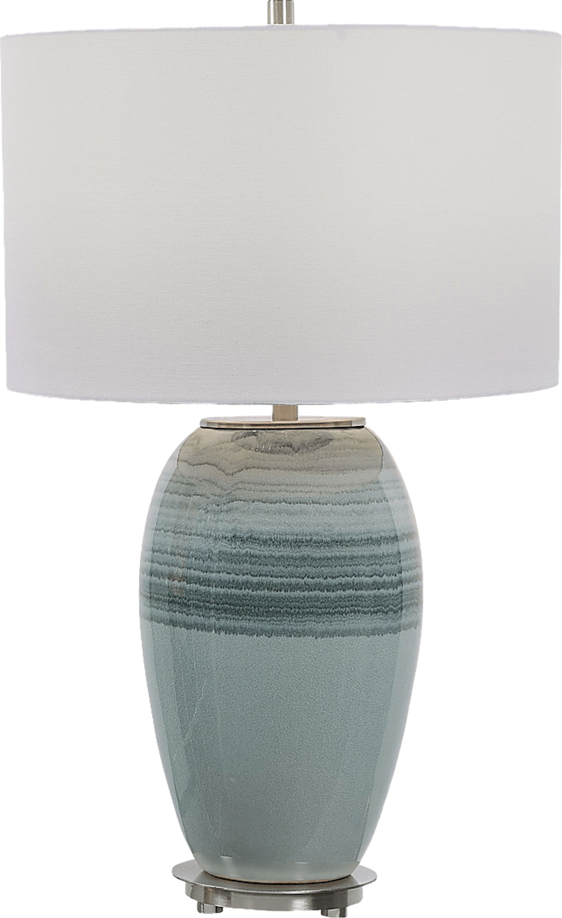 Garden Cove Aqua Lamp - Image 1