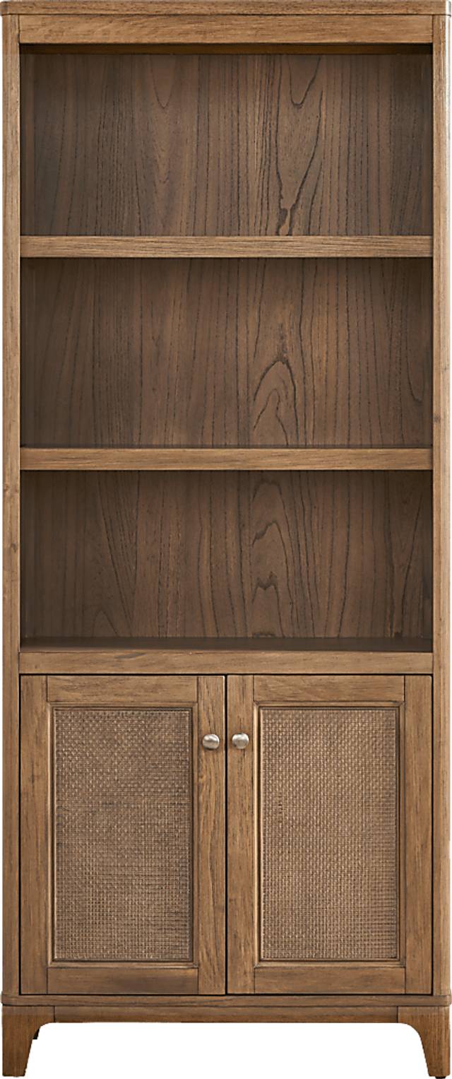 Garden Grove Brown Bookcase Pier - Thumbnail - Image 1