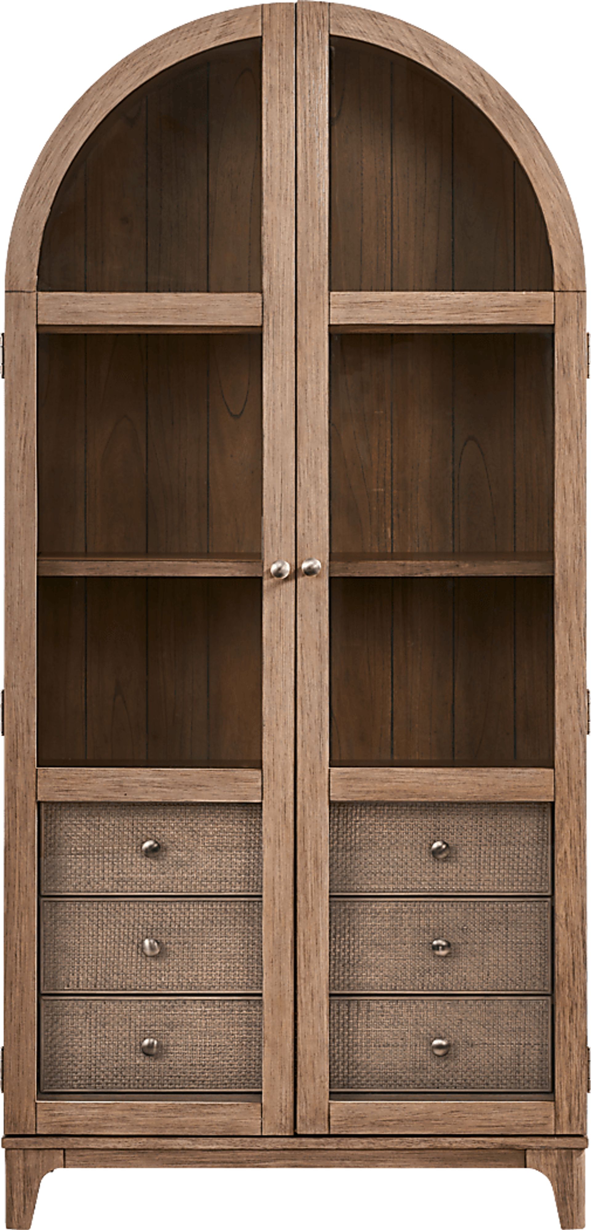 Garden Grove Brown Bookcase - Image 1