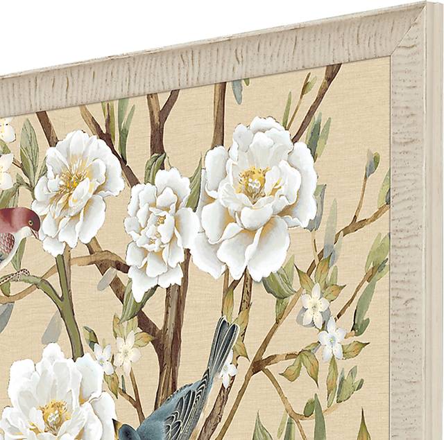 Garden of Flowers I White Framed Artwork - Thumbnail - Image 3