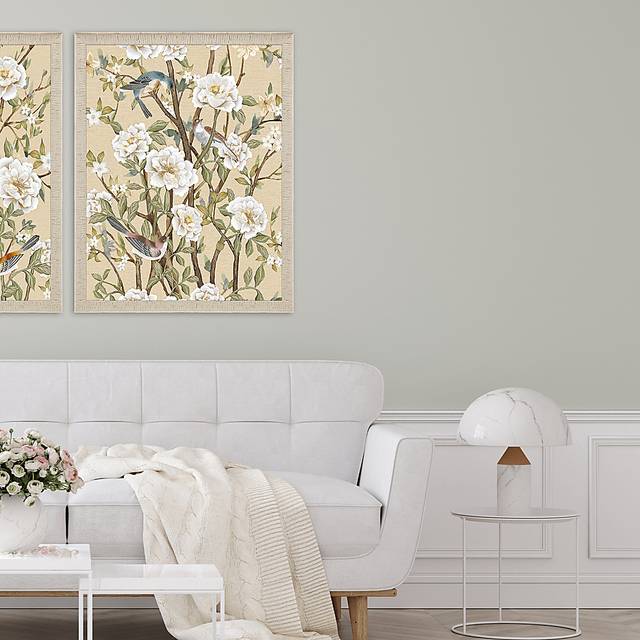 Garden of Flowers II White Framed Artwork - Thumbnail - Image 2