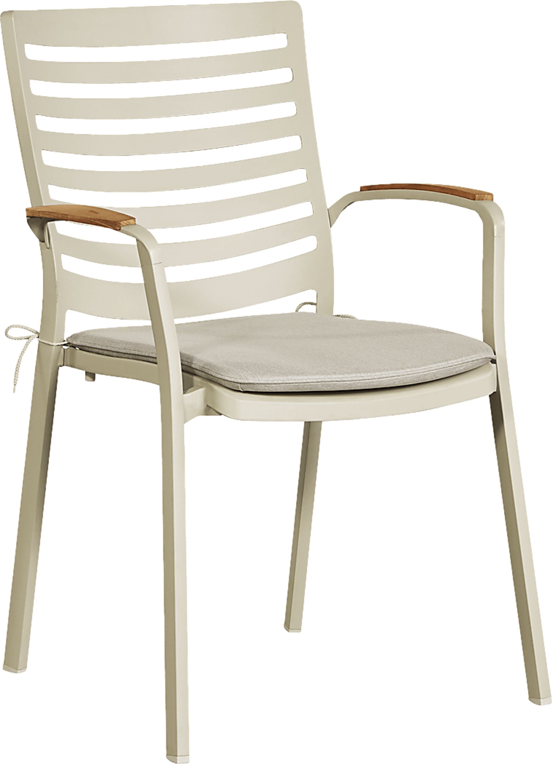 Garden View Sand 7 Pc Rectangle Outdoor Dining Set - Image 6