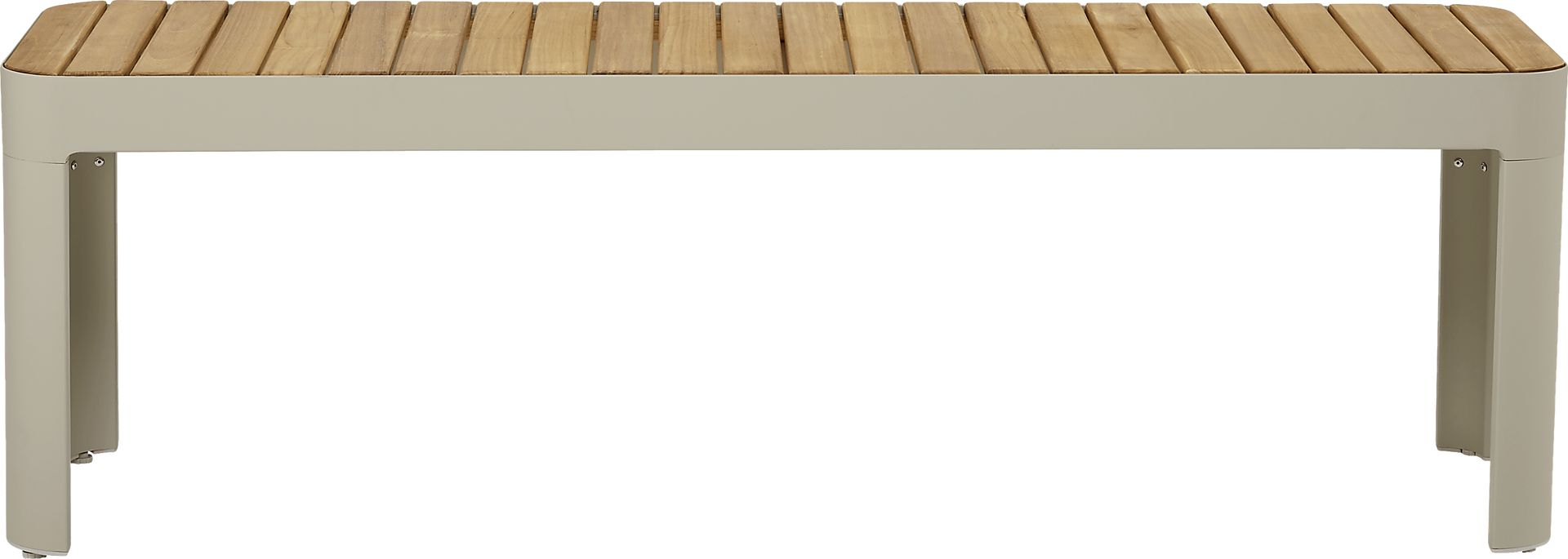 Garden View Sand Outdoor Bench - Image 5
