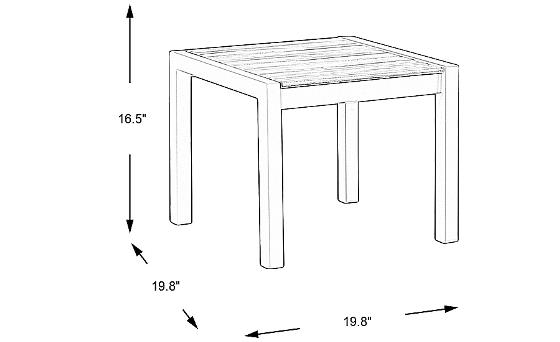 Dimension Image. Please refer to the Dimension Tab on this page for dimension details.