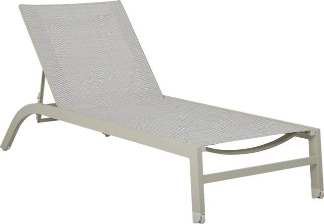 Garden View Sand Outdoor Chaise - Thumbnail - Image 1