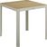 Garden View Sand Square Outdoor Bar Height Dining Table