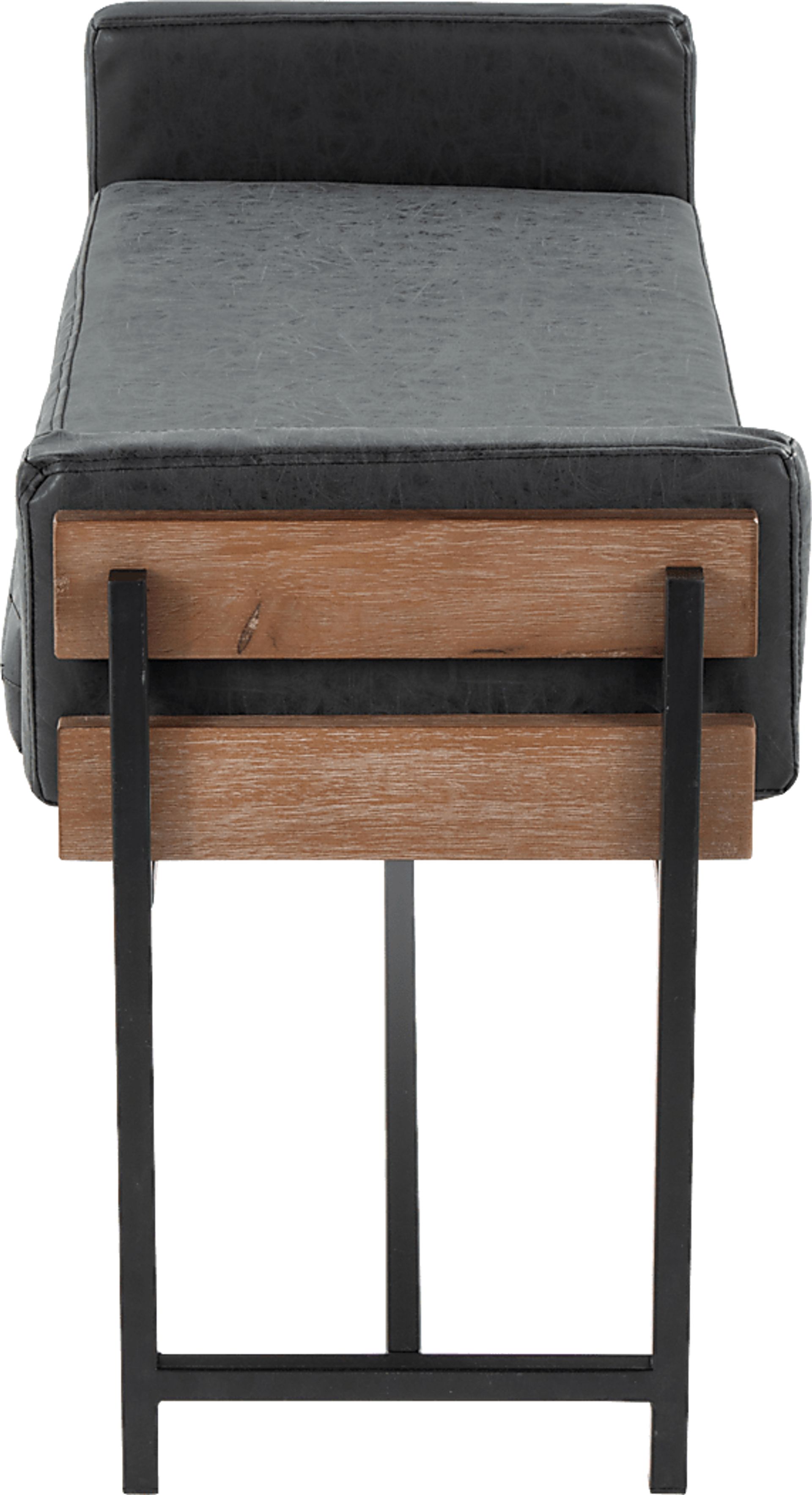 Gardencove I Black Bench - Image 3