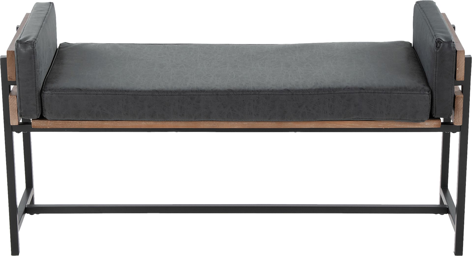 Gardencove I Black Bench - Image 5