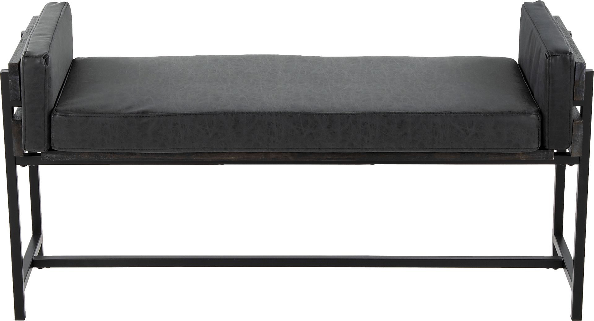 Gardencove II Black Bench - Image 5