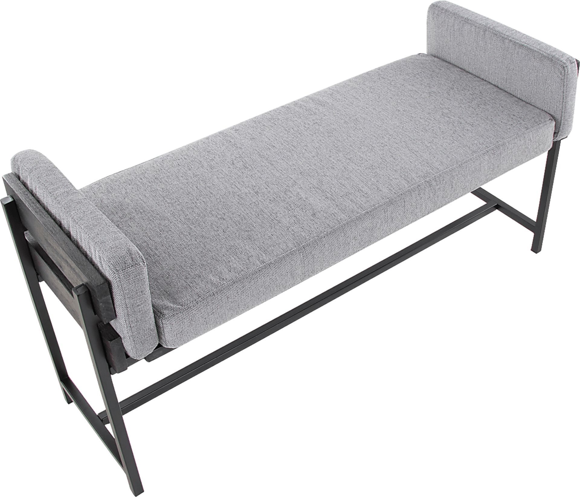 Gardencove II Gray Bench - Image 6