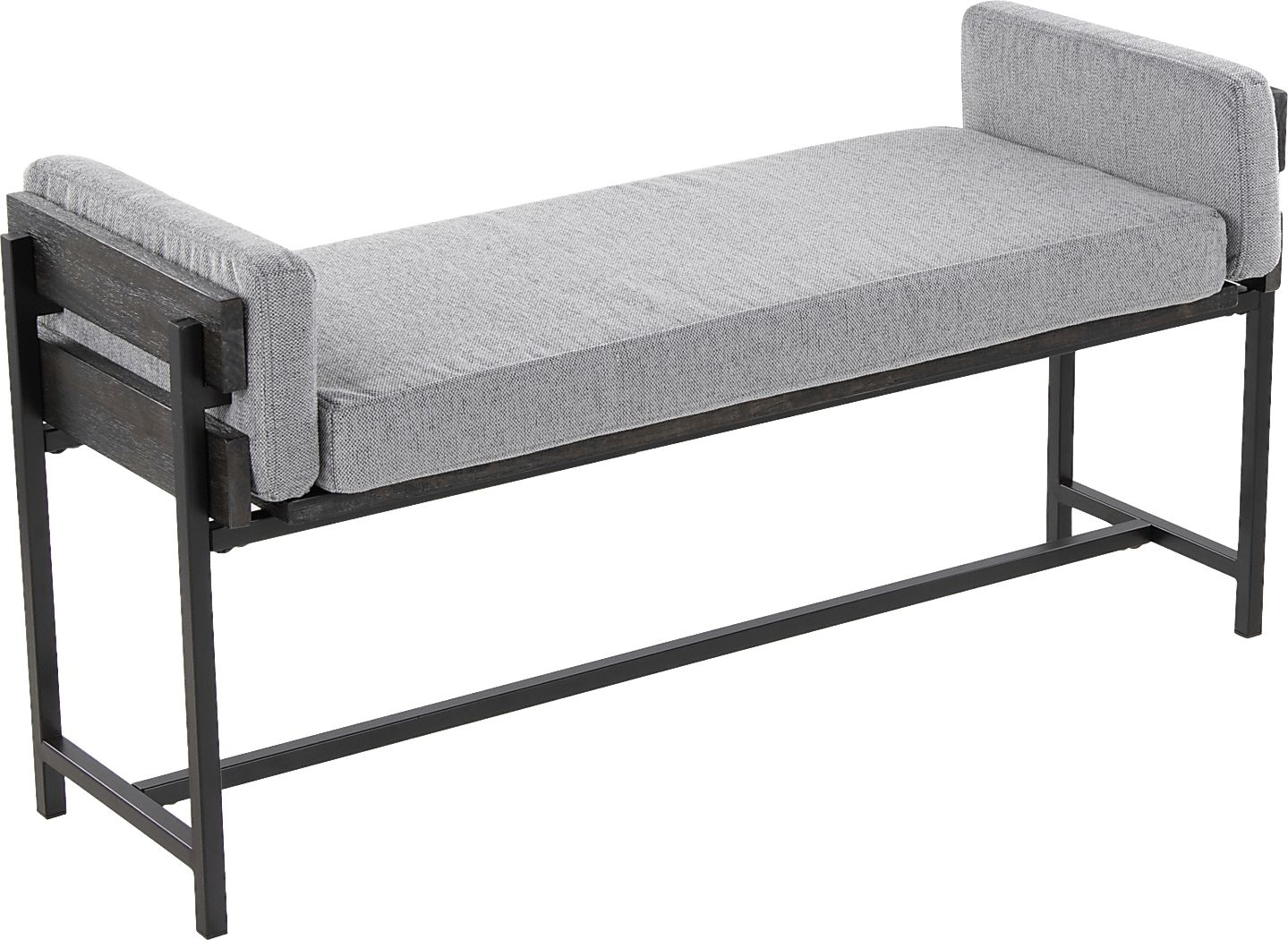 Gardencove II Gray Bench