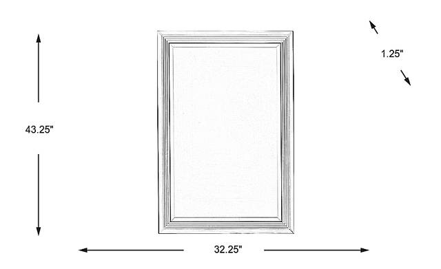 Dimension Image. Please refer to the Dimension Tab on this page for dimension details.