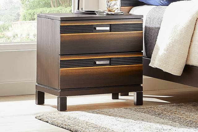 Gardenia Brown Nightstand - Thumbnail - Image 2