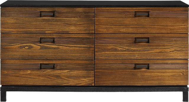 Gardenia Honey 6 Pc King Platform Bedroom - Thumbnail - Image 5