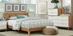 Gardenia Pecan 5 Pc Queen Platform Bedroom