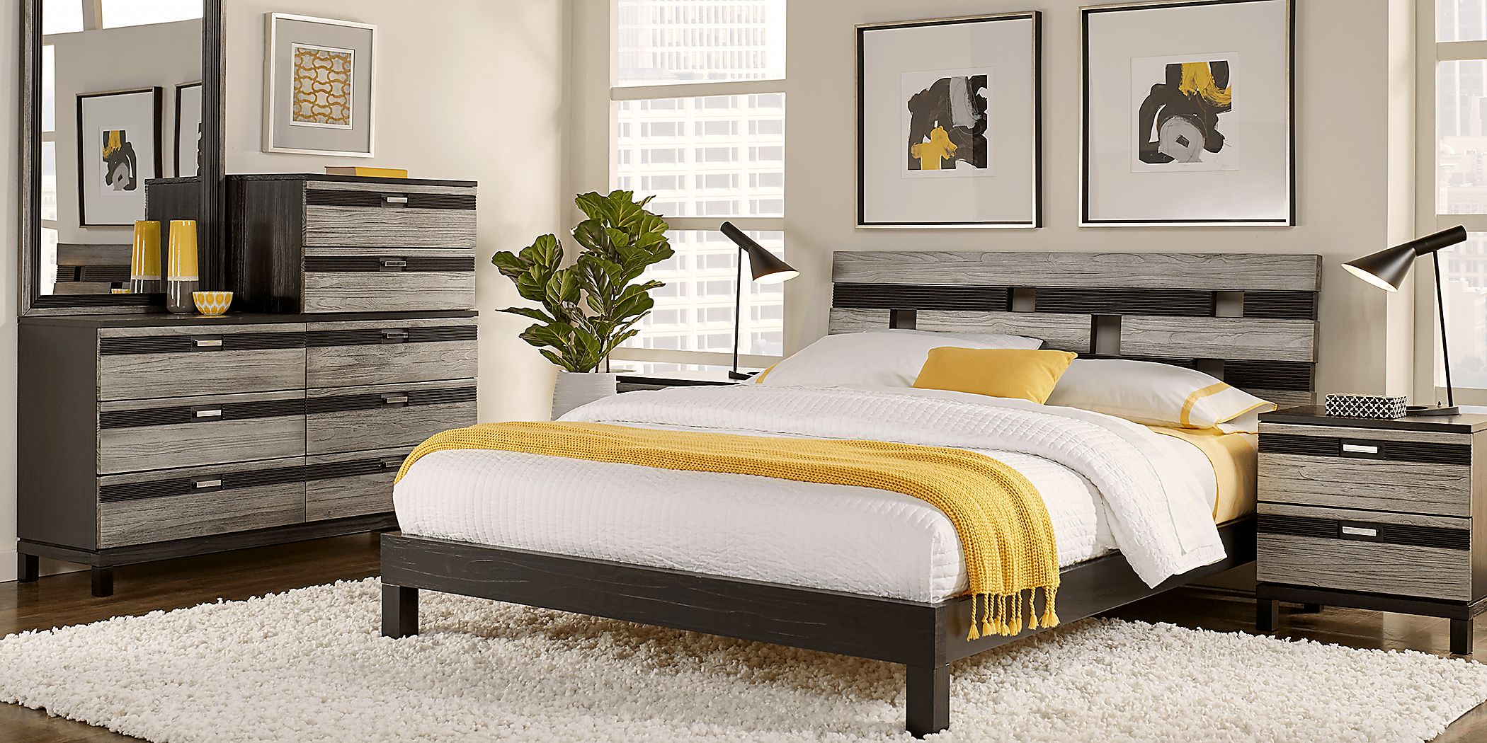 Rooms to go platform bed outlet queen