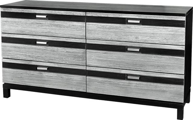 Gardenia Silver 5 Pc Queen Platform Bedroom - Thumbnail - Image 7