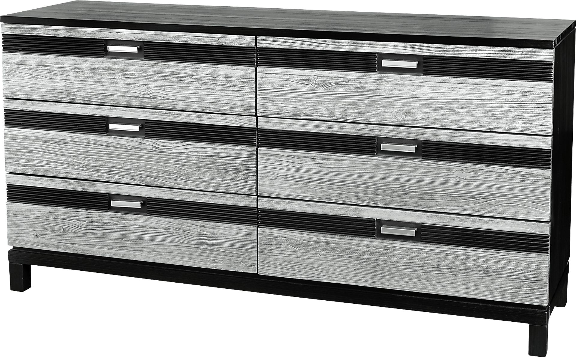 Gardenia Silver 5 Pc King Platform Bedroom - Image 7