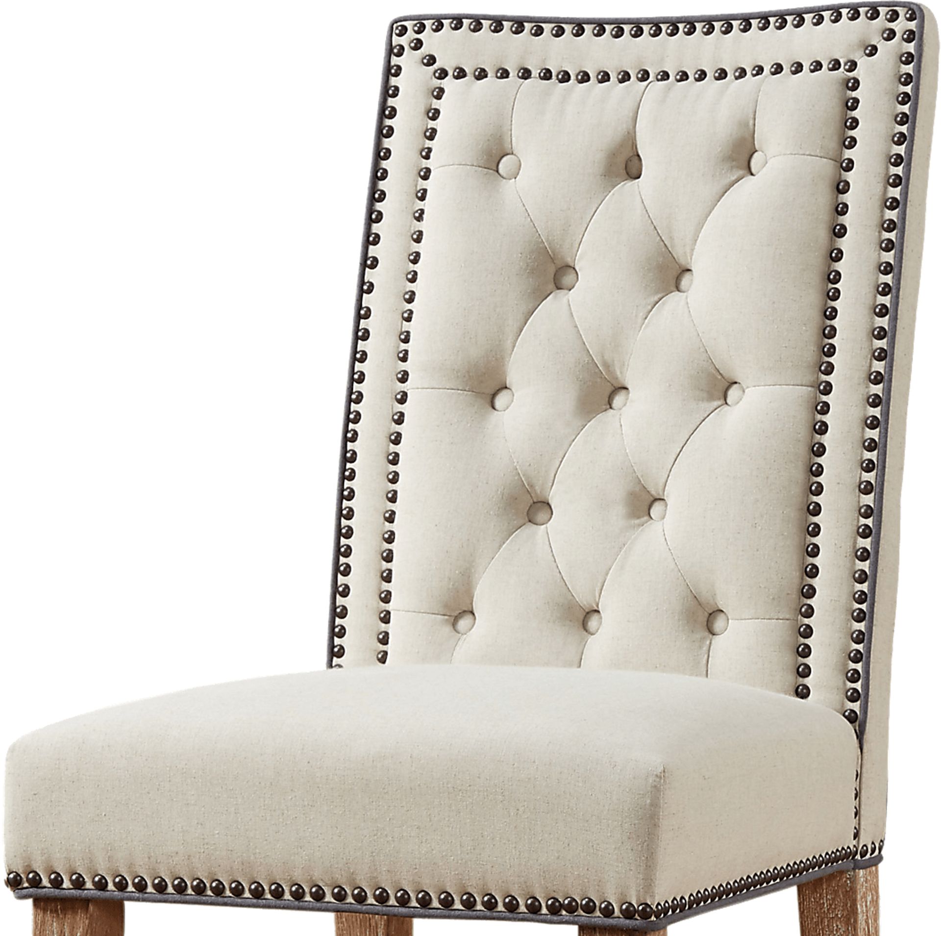 Gareth Beige Dining Chairs ( Set of 2) - Image 3