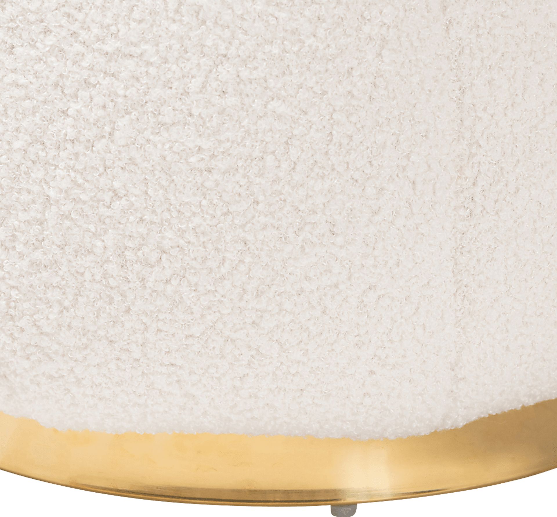 Gargonza Ivory Ottoman - Image 4