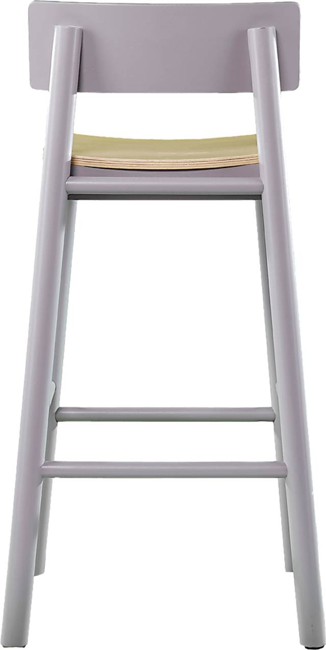 Garig Gray Barstool, Set of 2 - Thumbnail - Image 3