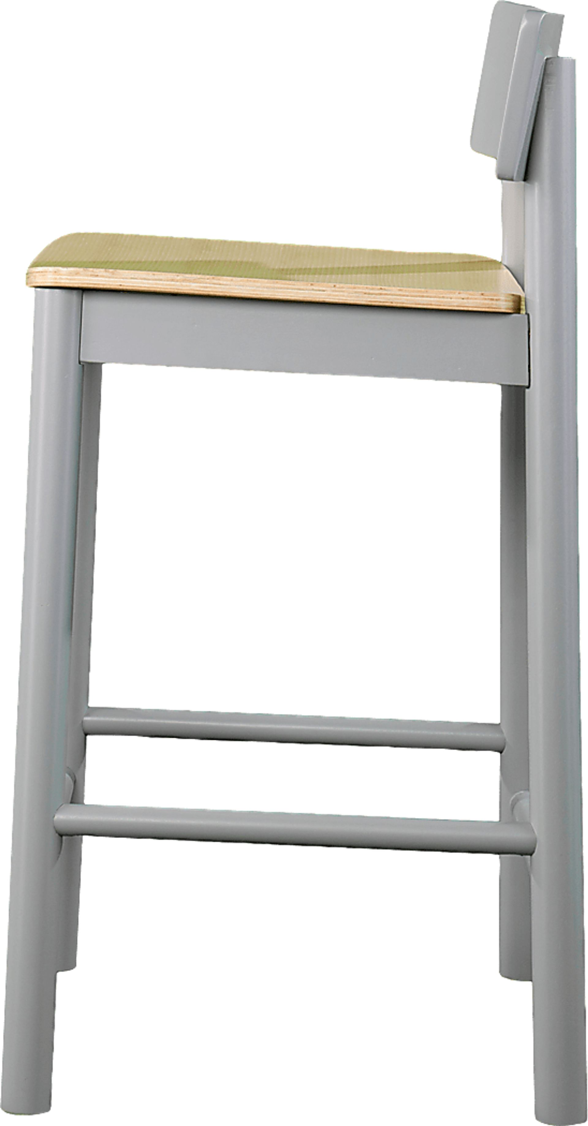 Garig Gray Counter Height Stool, Set of 2 - Image 2