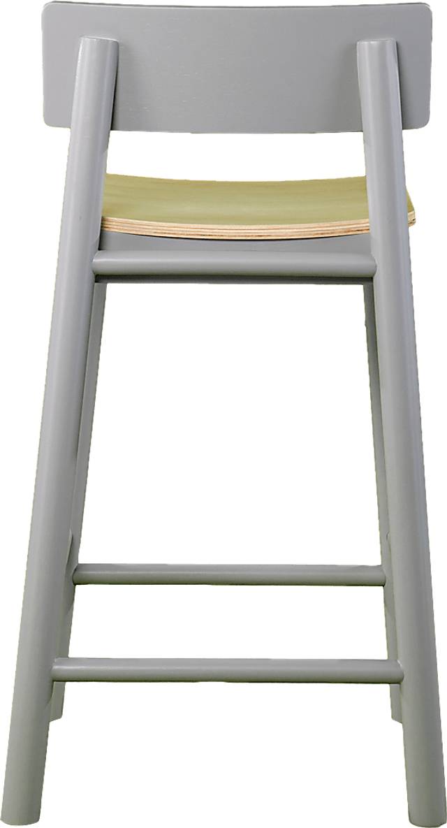 Garig Gray Counter Height Stool, Set of 2 - Thumbnail - Image 3