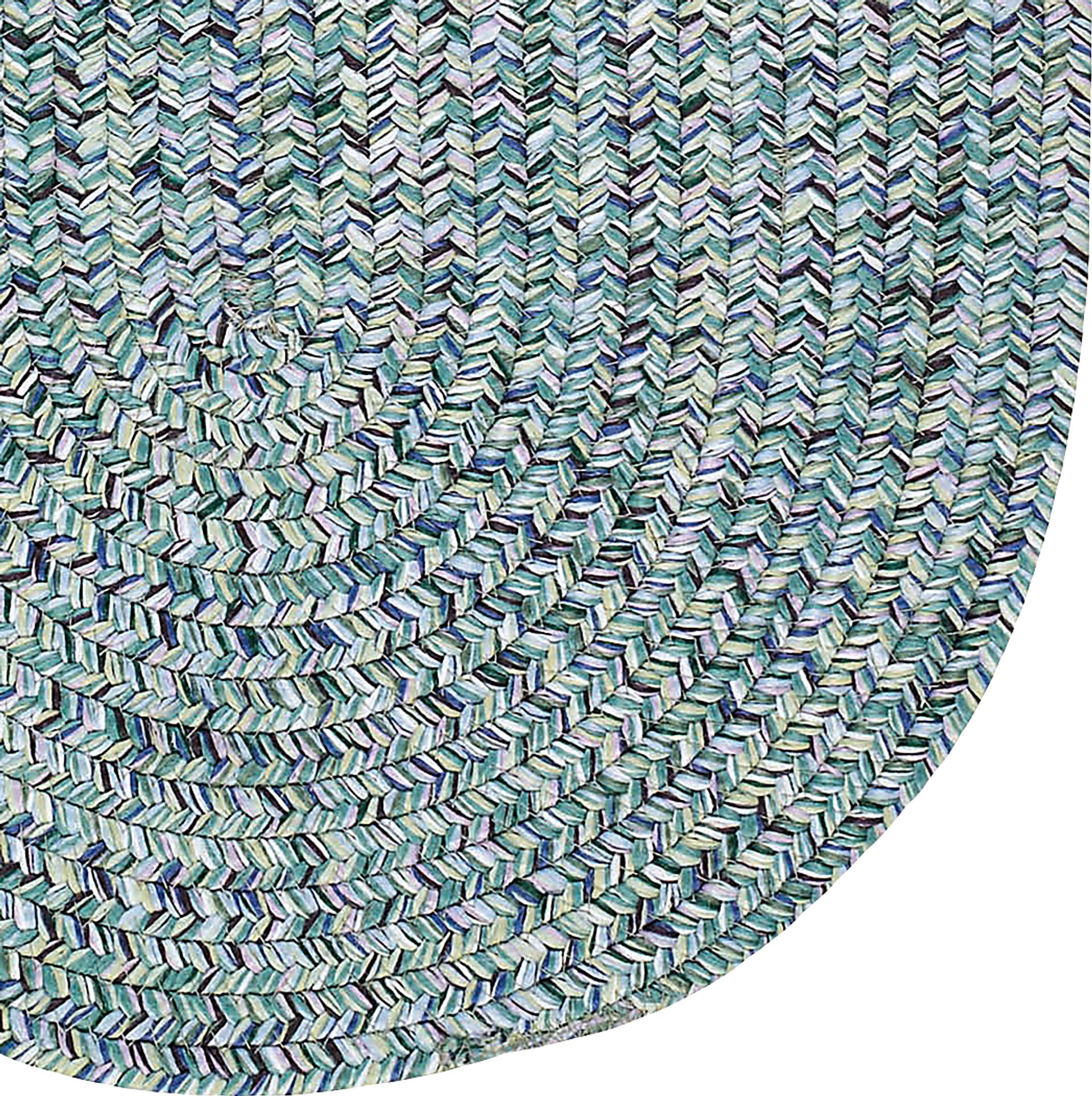 Garkani Blue 5' x 8' Oval Rug - Image 2