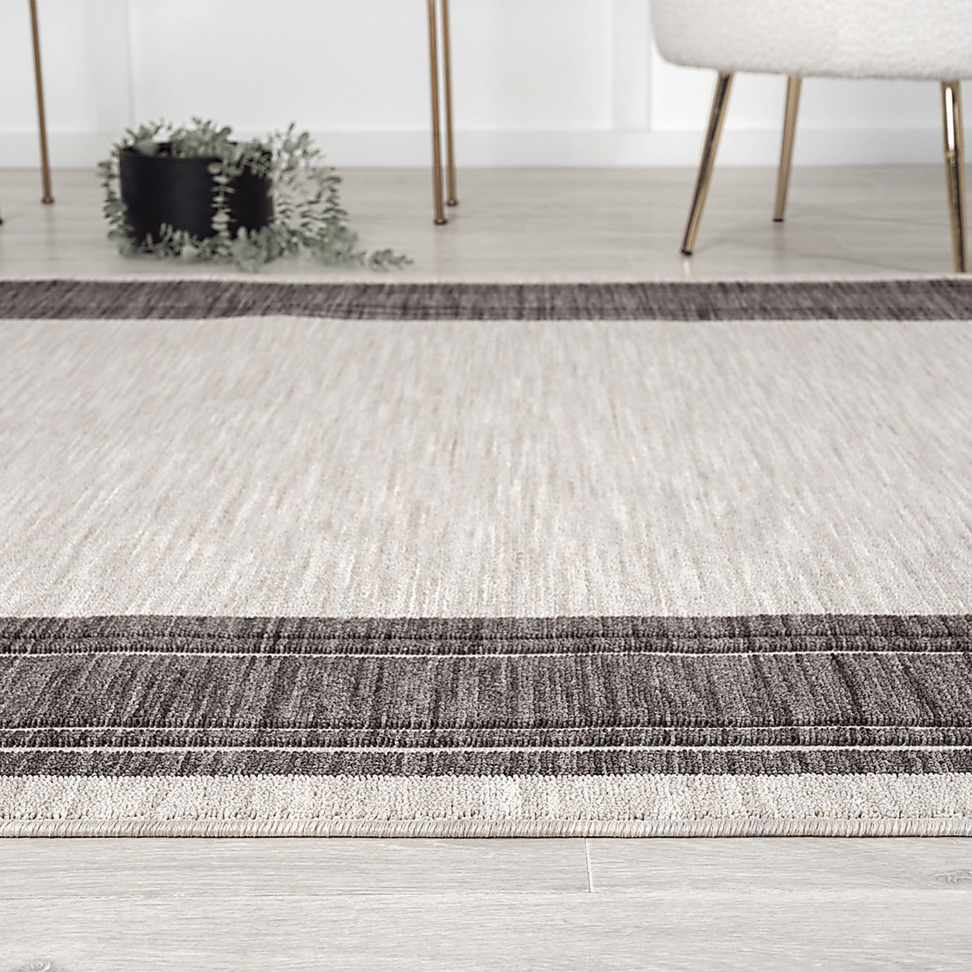 Garlaba Ivory 7'10 x 9'10 Indoor/Outdoor Rug - Image 8