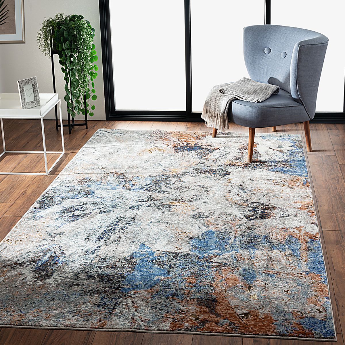 Garley Multi,Red Rugs | Rooms to Go