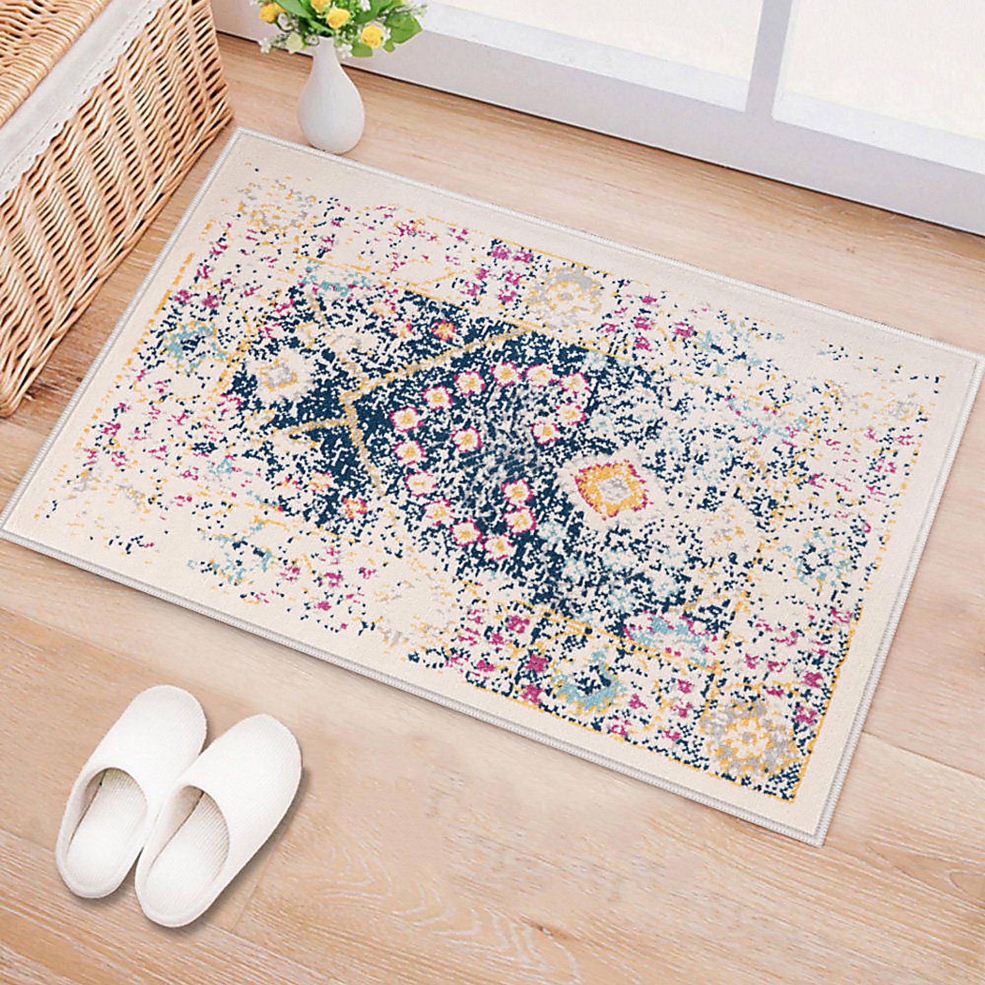 Garlon Blue 2' x 3' Rug - Image 3