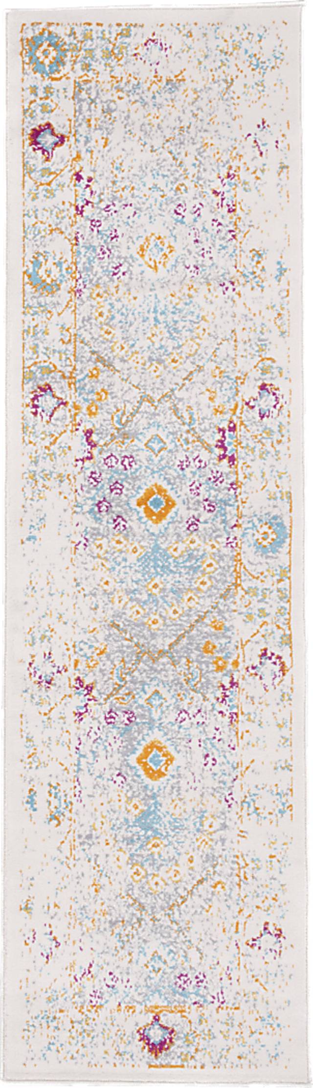 Garlon Cream 2' x 7' Runner Rug - Thumbnail - Image 1