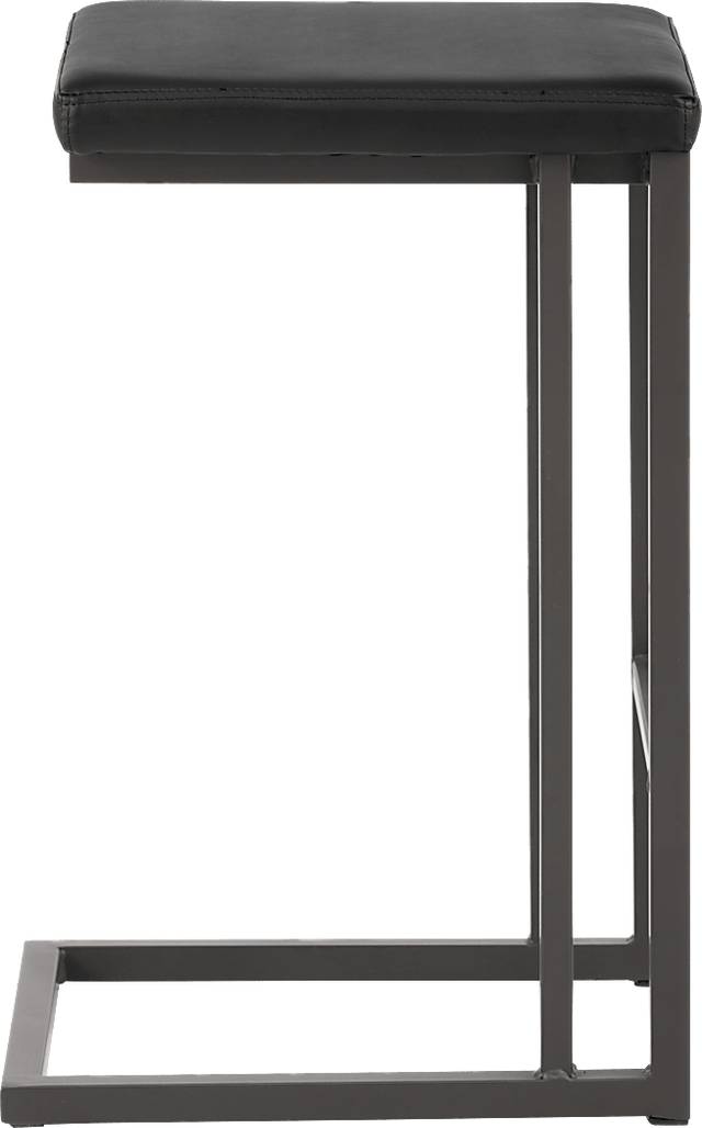 Garnett Black Counter Height Stool, Set of 2 - Thumbnail - Image 4