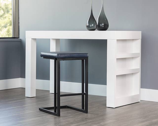Garnett Blue Counter Stool - Thumbnail - Image 4