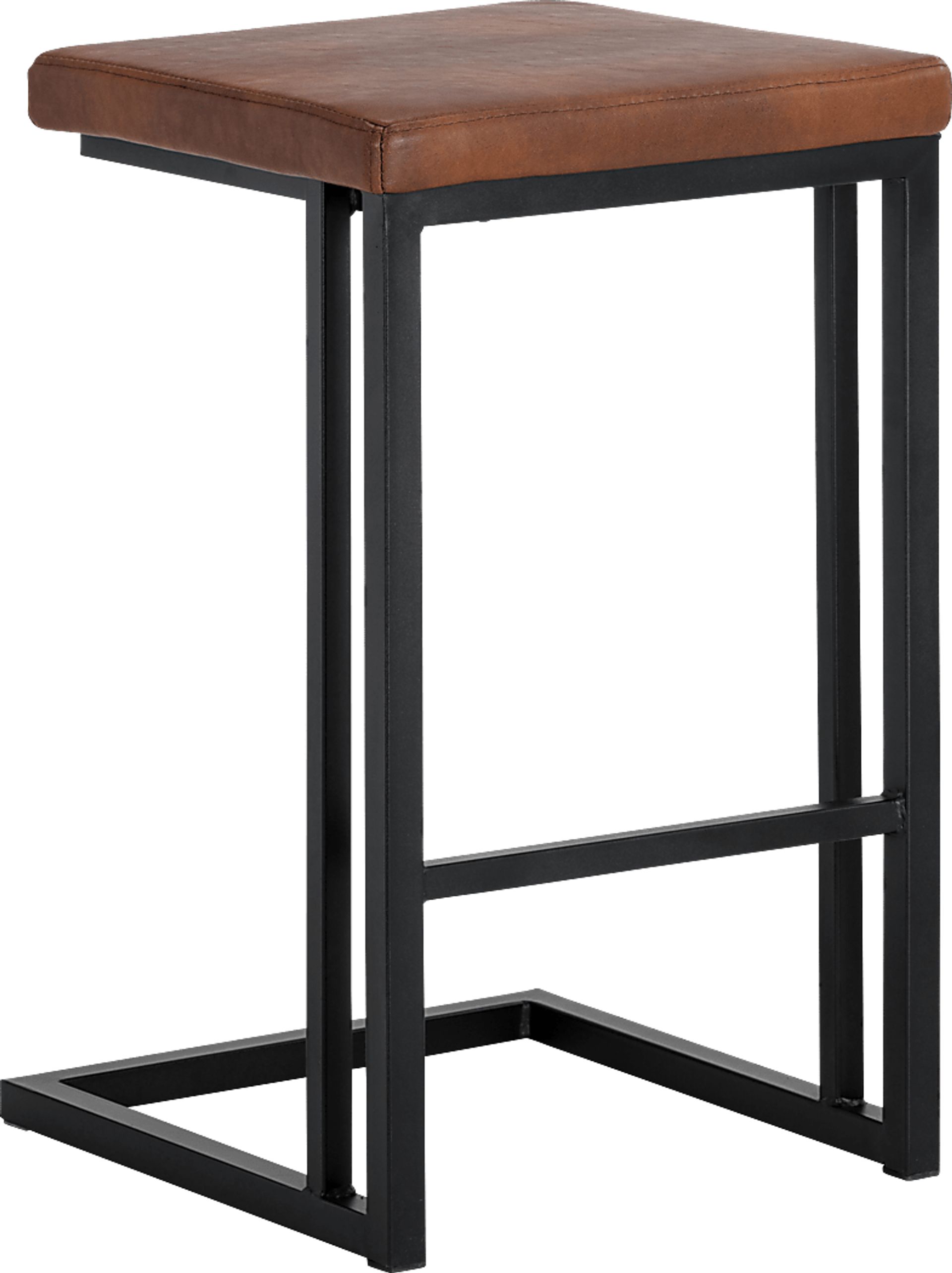 Garnett Brown Counter Stool - Image 1