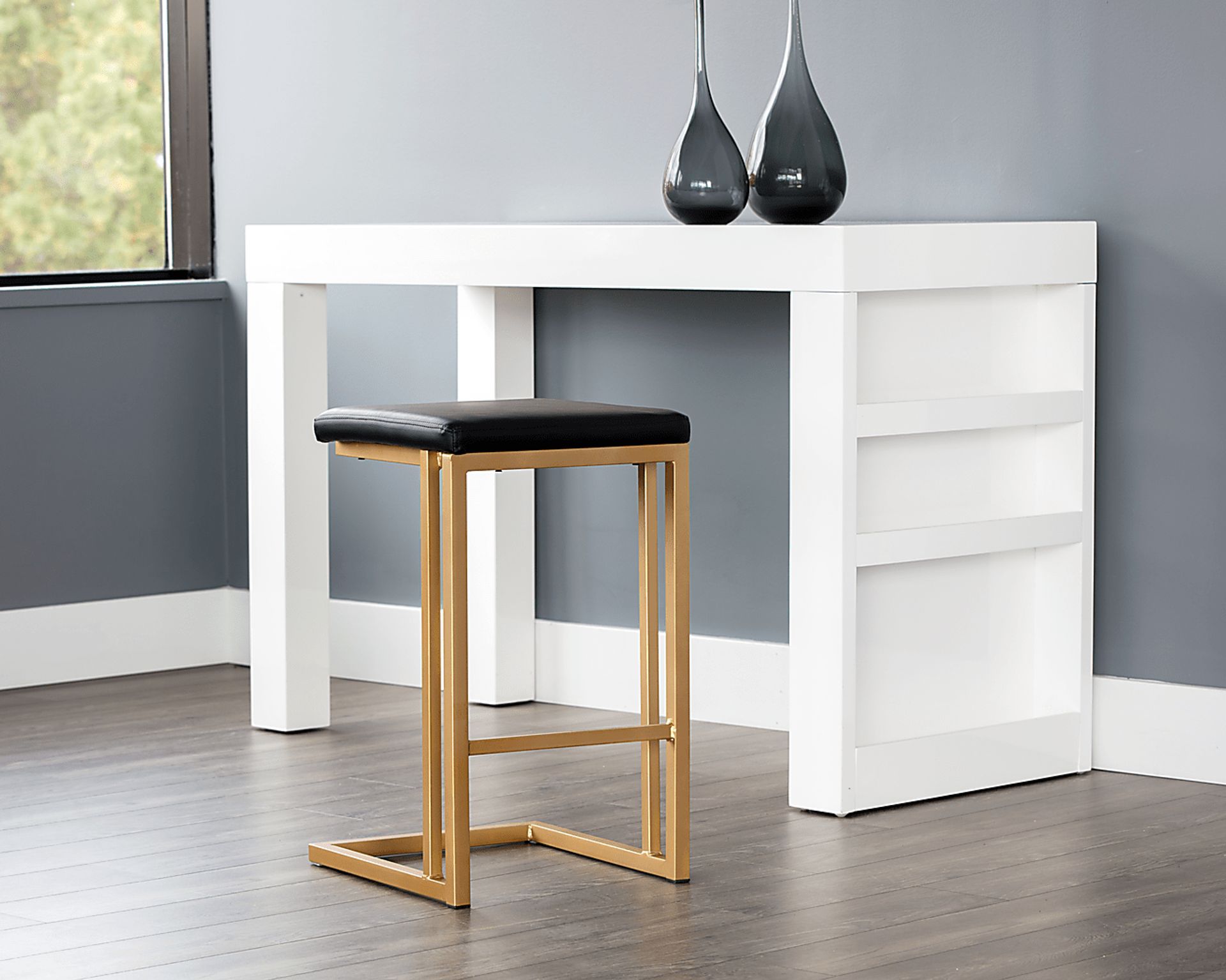 Garnett Gold Counter Height Stool, Set of 2 - Image 4