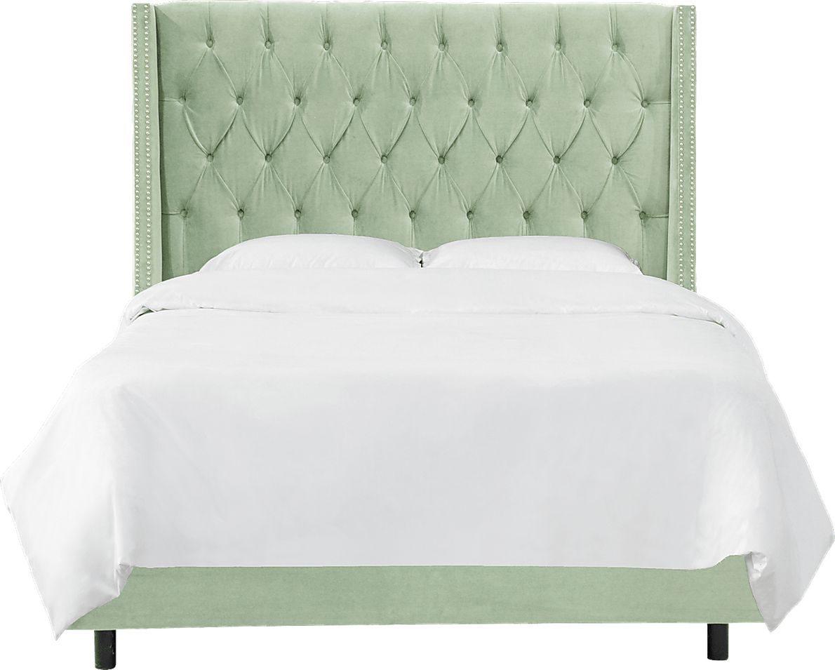 Garonne Green King Bed
