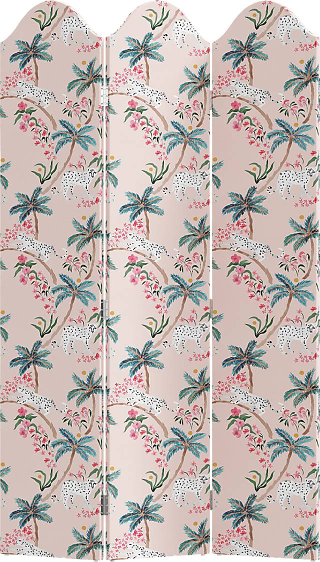 Garonne Pink Room Screen - Thumbnail - Image 1