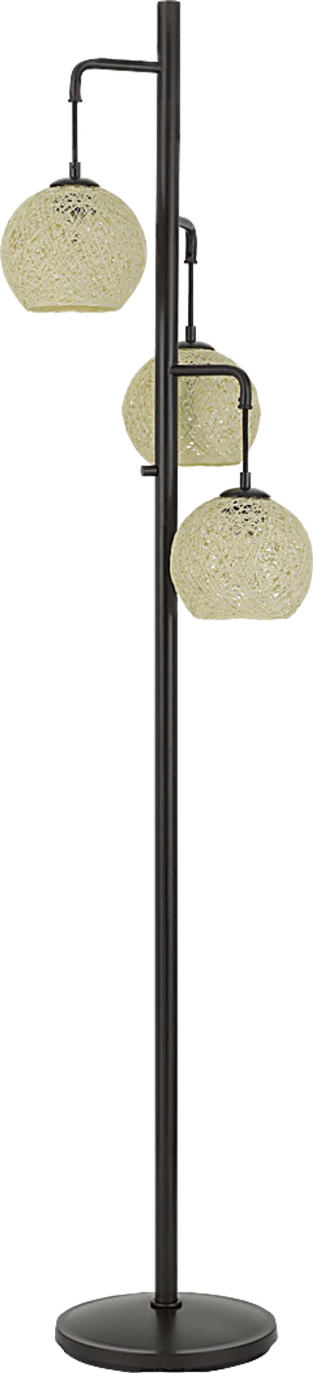Garrell Black Floor Lamp - Thumbnail - Image 1