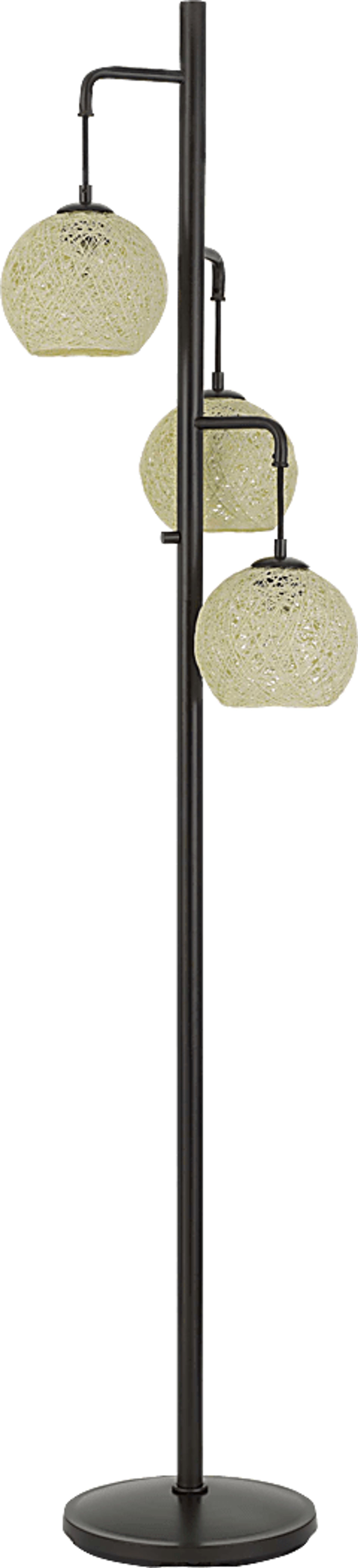 Garrell Black Floor Lamp - Image 1