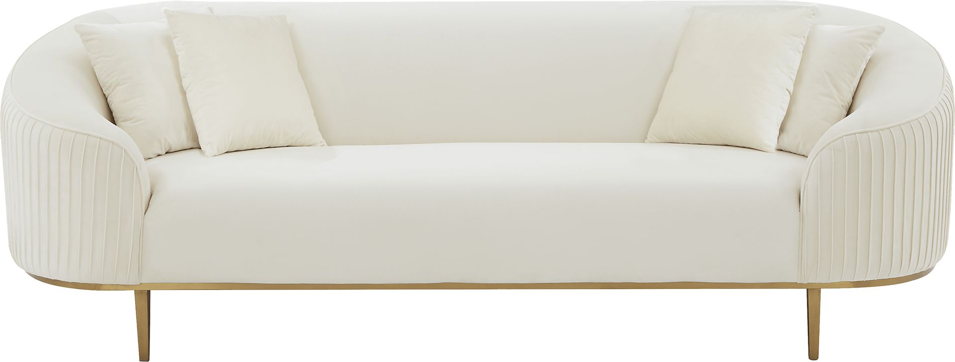 Garretsee Cream Sofa - Image 3